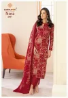 Nora Vol 2 By Suryajyoti Jam Satin Printed Dress Material 